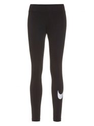 Nike Sportswear Legginsy w kolorze czarnym rozmiar: S. Czarne legginsy damskie Nike Sportswear, s, bez wzorów. Za 105.14 zł.