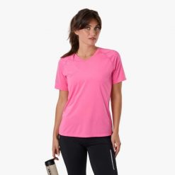 Koszulka → trening → damska → Swedemount → Core Training Tee → szybkoschnąca. Czerwone bluzki damskie SWEDEMOUNT, z syntetyku, bez kołnierzyka, bez ramiączek. Za 79.99 zł.