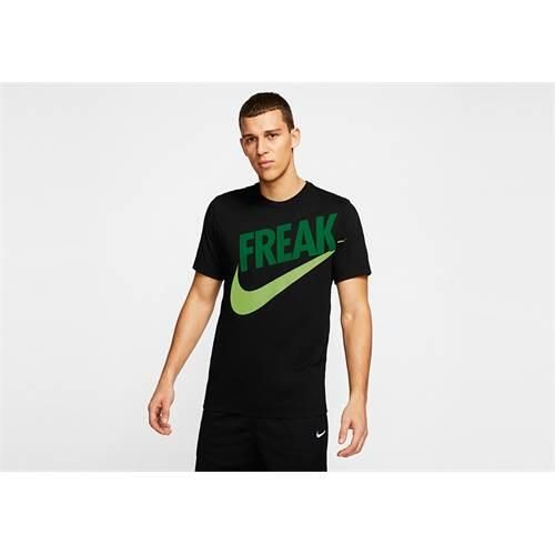 Koszulka sportowa męska Nike Giannis freak. Czarne t-shirty sportowe męskie Nike, m, bez ramiączek. Za 225.00 zł.