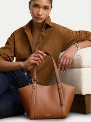 LAUREN RALPH LAUREN Torebka 431P18711001 Brązowy. Brązowe torebki klasyczne damskie Lauren Ralph Lauren, bez wzorów, ze skóry, bez dodatków. Za 1,599.00 zł.