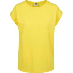 Koszulka Damska Z Rozszerzonym Ramieniem. Czarne bluzki damskie Urban Classics, xl, bez wzorów, bez kołnierzyka. Za 55.99 zł.