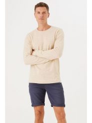 Garcia Szorty dżinsowe - Slim fit - w kolorze granatowym rozmiar: W27. Niebieskie szorty męskie Garcia, z jeansu, bez kołnierzyka. Za 90.95 zł.