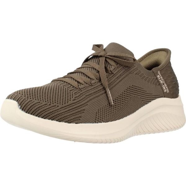 Buty SKECHERS SLIP-INS: ULTRA FLEX 3.0 TONAL STRETC Zielony. Zielone trampki i tenisówki damskie Skechers, bez wzorów. Za 449.64 zł.