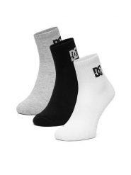 DC Shoes Skarpety długie CEO_BR_DC_2051_Z_AW25 (3 PACK) Kolorowy. Skarpetki damskie DC Shoes, bez wzorów, z bawełny. Za 39.99 zł.