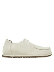 Birkenstock Półbuty Utti Lace 1029553 Szary. Szare półbuty męskie Birkenstock, ze skóry, bez zapięcia. Za 580.99 zł.