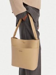 GINO ROSSI Torebka EO-LX20079 Beżowy. Brązowe torebki klasyczne damskie Gino Rossi, bez wzorów, z materiału, bez dodatków. Za 299.99 zł.