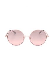 Swarovski Damskie okulary przeciwsłoneczne w kolorze różowozłoto-beżowym rozmiar: 59. Brązowe okulary przeciwsłoneczne damskie Swarovski. Za 262.91 zł.