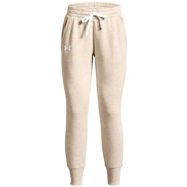 Spodnie Do Joggingu Damskie Polar Rival. Brązowe spodnie dresowe damskie Under Armour, l, bez wzorów, z polaru. Za 244.99 zł.