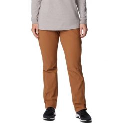 Damskie spodnie turystyczne Columbia Leslie Falls. Brązowe spodnie dresowe damskie Columbia, xs, bez wzorów. Za 366.00 zł.