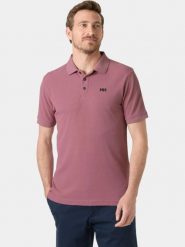 Koszulka Polo Męska Helly Hansen Driftline. Czerwone koszulki polo męskie Helly Hansen, m, bez wzorów, z materiału, bez ramiączek. Za 309.00 zł.