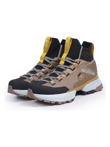 DACHSTEIN Botki trekkingowe "SF Trek" w kolorze khaki rozmiar: 37. Brązowe obuwie trekkingowe damskie Dachstein. Za 306.73 zł.
