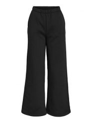 Vila Spodnie "Vihuris" w kolorze czarnym rozmiar: M. Czarne spodnie materiałowe damskie Vila, bez wzorów, z materiału. Za 132.05 zł.