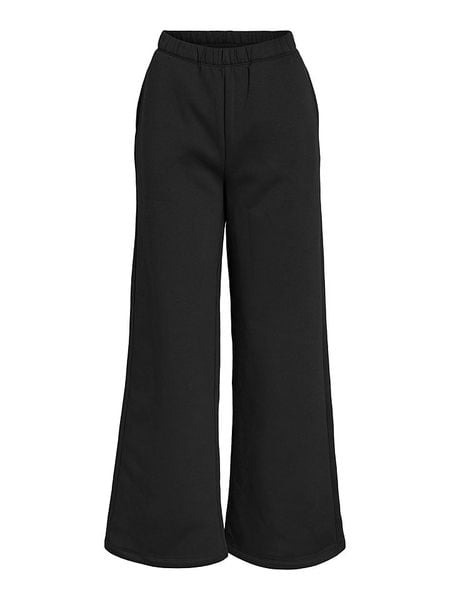 Vila Spodnie "Vihuris" w kolorze czarnym rozmiar: L. Czarne spodnie materiałowe damskie Vila, bez wzorów, z materiału. Za 92.64 zł.