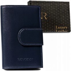 Portfel damski Rovicky R-RD-40-GCL granatowy. Niebieskie portfele damskie ROVICKY, bez wzorów. Za 74.99 zł.