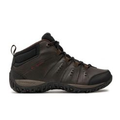 Buty trekkingowe męskie Columbia Woodburn Ii. Brązowe buty trekkingowe męskie Columbia, z materiału, bez zapięcia, trekkingowe. Za 479.00 zł.