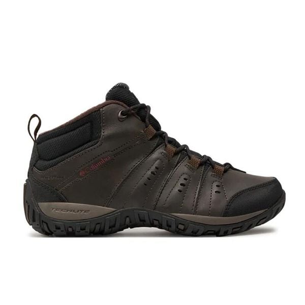 Buty trekkingowe męskie Columbia Woodburn Ii. Brązowe buty trekkingowe męskie Columbia, z materiału, bez zapięcia, trekkingowe. Za 479.00 zł.