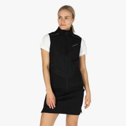Ocieplana kamizelka treningowa damska Swedemount On Course Vest wodoodporna. Czarne kamizelki damskie SWEDEMOUNT. Za 249.99 zł.