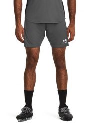 Under Armour Szorty piłkarskie w kolorze szaro-czarnym rozmiar: M. Czarne szorty męskie Under Armour, bez wzorów, z materiału. Za 100.99 zł.
