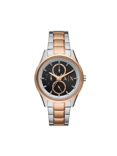 Armani Exchange Zegarek Dante Multifunction AX1882 Srebrny. Szare, analogowe zegarki męskie Armani Exchange, srebrne. Za 629.99 zł.