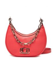 Guess Torebka HWBG96 42010 Czerwony. Czerwone torebki klasyczne damskie Guess, z aplikacjami, ze skóry, bez dodatków. Za 329.99 zł.