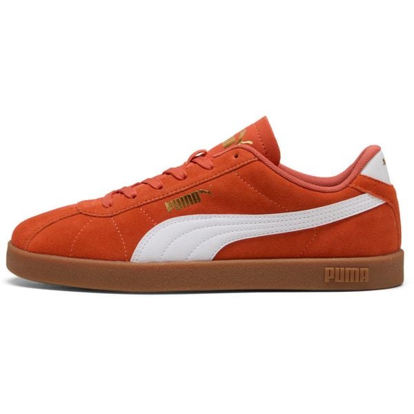 Buty sportowe Puma Club Ii. Brązowe buty sportowe na co dzień damskie Puma, z materiału, bez zapięcia. Za 390.00 zł.