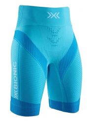 X-Bionic Szorty w kolorze turkusowym do biegania rozmiar: L. Niebieskie spodenki sportowe damskie X BIONIC, l, z materiału, do biegania. Za 262.29 zł.
