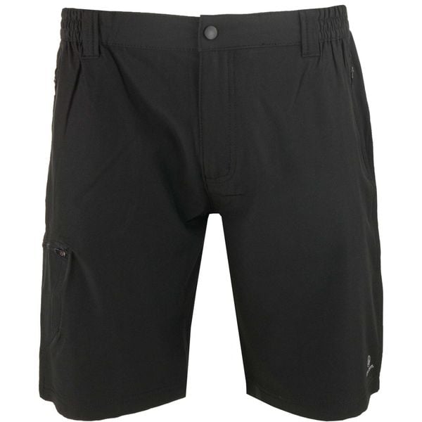 Męskie Szorty Sportowe Leonida High Elastane - Rozmiar 46. Czarne szorty męskie ZSPORT, bez wzorów, sportowe. Za 260.99 zł.