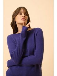 Just Cashmere Kaszmirowy sweter "Grace" w kolorze niebieskim rozmiar: L. Niebieskie swetry klasyczne damskie Just Cashmere, l, z kaszmiru, bez kołnierzyka. Za 361.99 zł.