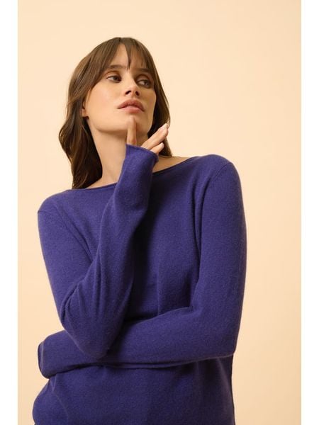 Just Cashmere Kaszmirowy sweter "Grace" w kolorze niebieskim rozmiar: L. Niebieskie swetry klasyczne damskie Just Cashmere, l, z kaszmiru, bez kołnierzyka. Za 361.99 zł.