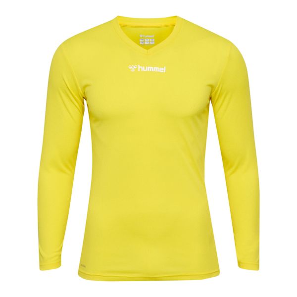 Koszulka z długim rękawem Hummel BL Essential. Czarne bluzki sportowe damskie HUMMEL, l, bez kołnierzyka, bez ramiączek. Za 153.50 zł.