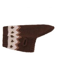 VOV & VUF Sweter w kolorze brązowym dla psa rozmiar: M. Brązowe swetry klasyczne damskie VOV & VUF, m, z wełny, bez kołnierzyka. Za 91.99 zł.