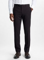 Finshley & Harding spodnie garniturowe Mężczyźni Modern Fit czarny, 26. Czarne spodnie wizytowe męskie Finshley & Harding, z syntetyku. Za 349.95 zł.