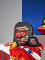 Zestaw szkolny: plecak, lunchbox i bidon 3 pack Cars - wielobarwny. Plecaki damskie Sinsay, bez wzorów. Za 39.99 zł.