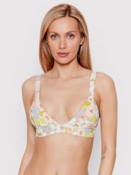 Volcom Góra od bikini Big Poppy O1412200 Biały. Białe bikini damskie Volcom, bez wzorów. Za 189.99 zł.