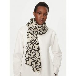 Szal TOUS. Brązowe szaliki i kominy damskie Tous, bez wzorów. Za 369.99 zł.