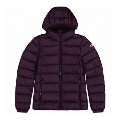 Kurtka Ocieplana Z Kapturem Dla Pań I Panów. Fioletowe kurtki damskie CHAMPION, bez wzorów, z puchu, z kapturem. Za 560.99 zł.