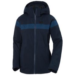 Damska kurtka narciarska Helly Hansen Motionista Lifaloft. Niebieskie kurtki damskie Helly Hansen, bez wzorów, bez kaptura, narciarskie. Za 1,421.50 zł.