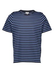 ONLY Carmakoma Koszulka w kolorze granatowym rozmiar: XS-40/42. Niebieskie t-shirty damskie Only Carmakoma, xs, bez wzorów, z bawełny, bez kołnierzyka. Za 68.95 zł.