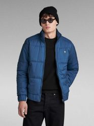 G-Star Kurtka przejściowa w kolorze niebieskim rozmiar: S. Niebieskie kurtki męskie G-Star, s, bez wzorów, retro, bez kaptura. Za 245.38 zł.