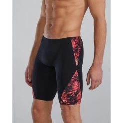 Spodenki treningowe do kolan TYR Radiant Flare 610 - jammery. Czarne kąpielówki męskie TYR, m, bez wzorów, do pływania. Za 199.00 zł.