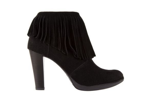 Botki Bayla-100 442S Czarny Welur, Skóra naturalna - 36. Czarne botki damskie Bayla, ze skóry, bez obcasa, na obcasie, bez zapięcia. W wyprzedaży za 134.10 zł.