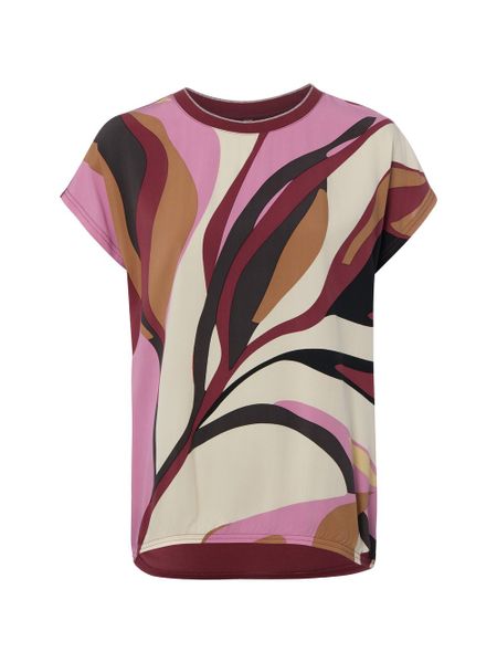 Soyaconcept® Koszulka Kobiety wiskoza (100%) wielokolorowy, L. T-shirty damskie l, bez wzorów, ze skóry, bez kołnierzyka. Za 179.95 zł.