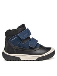 Geox Kozaki B Omar Wpf B462DC 04322 C4429 M Granatowy. Niebieskie buty zimowe chłopięce Geox, ze skóry, bez zapięcia. Za 219.99 zł.