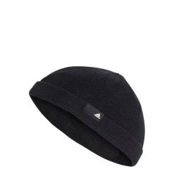 Czapka Fisherman. Białe czapki męskie Adidas, bez wzorów, z materiału. W wyprzedaży za 65.45 zł.