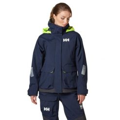 Kurtka damska Helly Hansen pier 3.0. Niebieskie kurtki damskie Helly Hansen, xl, bez wzorów, bez kaptura. Za 1,191.50 zł.