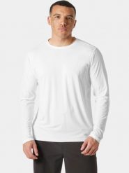 T-shirt Męski Helly Hansen Shine Solen Ls Crew. Białe koszulki męskie z długim rękawem Helly Hansen, m, z materiału. Za 299.00 zł.