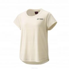 Koszulka tenisowa Yonex Practice damska. Brązowe t-shirty damskie YONEX, l, bez wzorów, z materiału, bez kołnierzyka. Za 111.99 zł.