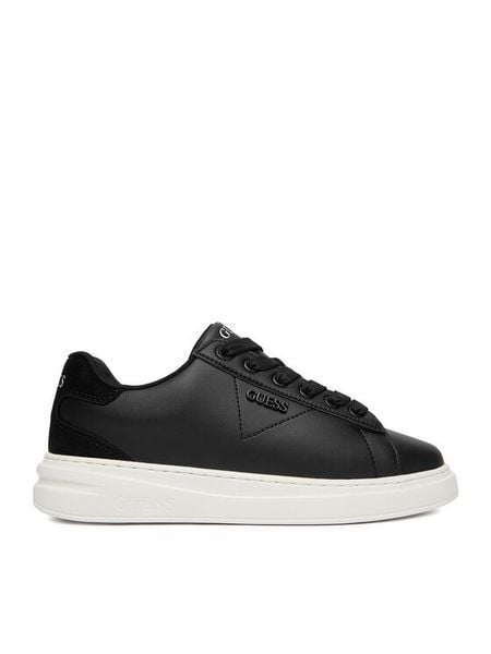 Guess Sneakersy CEOWB-V12-1145(IV)CH Czarny. Czarne buty sportowe chłopięce Guess, ze skóry, bez zapięcia. Za 229.99 zł.