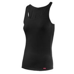 Damski tank top Löffler Transtex® Light. Czarne topy sportowe damskie LOEFFLER, l, bez wzorów, z dzianiny, bez ramiączek. Za 202.05 zł.