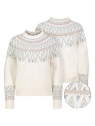 Eight2Nine Sweter w kolorze białym rozmiar: XS. Białe golfy damskie Eight2Nine, xs, bez wzorów, bez ramiączek. Za 199.95 zł.